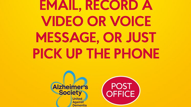 Post Office and Alzheimer’s Society launch new Reminisce Remotely campaign ahead of VE Day
