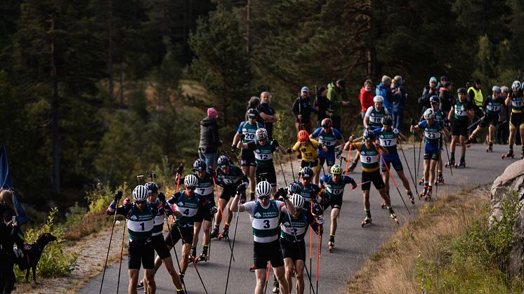 NM på Gautefall: Hundrevis av unge skiskyttere deltok på årets Norgesmesterskap. Foto: Emil Sørgård