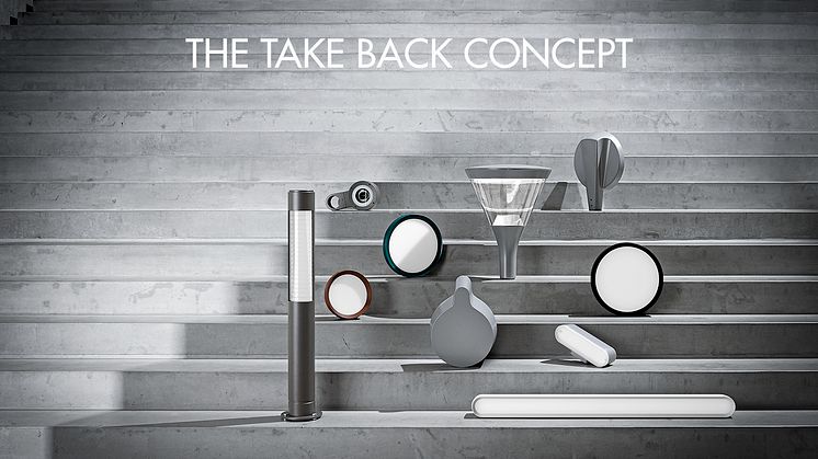 Focus Lighting - Take Back Concept  Det långsiktiga, hållbara förhållningssättet är inte nytt för oss. Sedan 1978 har vi samarbetat med Focus som alltid satsat på tidlös design som håller, och de flesta är fortfarande tillgängliga.