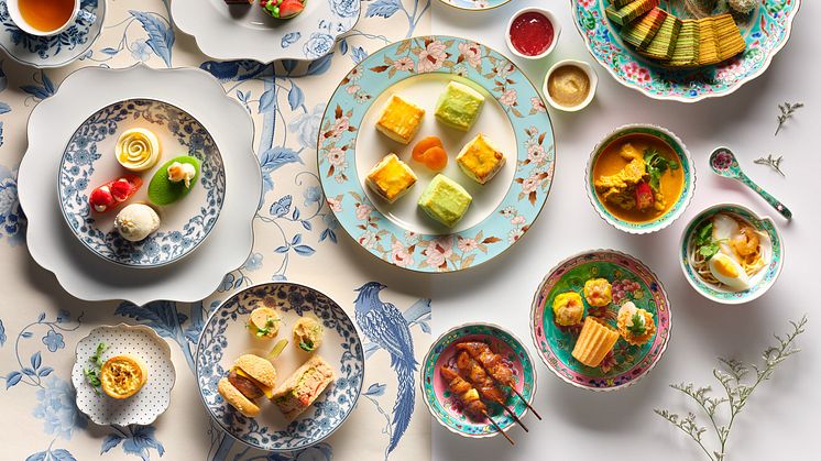 An East Meets West Spectacle of Unlimited English and Peranakan Delights