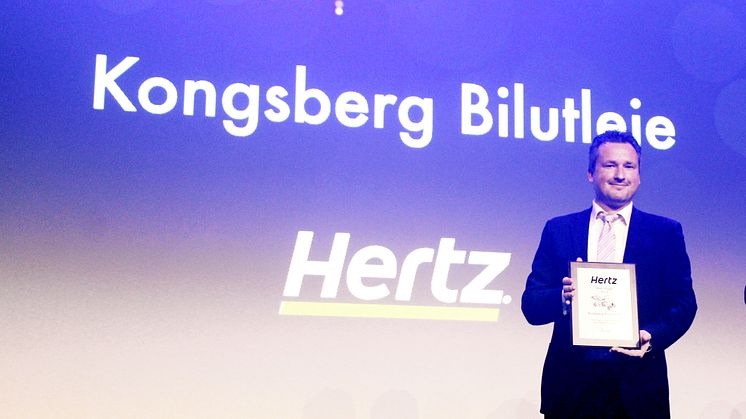 Lokalt initiativ ga Hertz Kongsberg pris for årets image