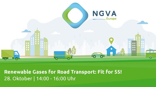 NGVA Europe-Jahrestagung: Renewable Gases for Road Transport: Fit for 55!