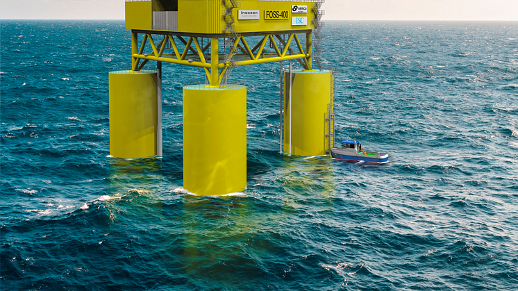Internationalt partnerskab sikrer finansiering til udvikling af flydende offshore substation