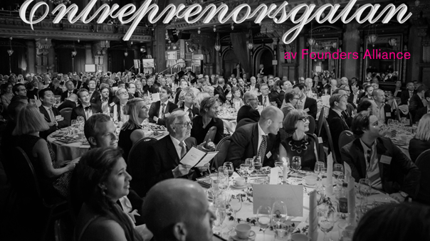 H.K.H. Prins Daniel delar ut pris på Entreprenörsgalan Sverige 2015