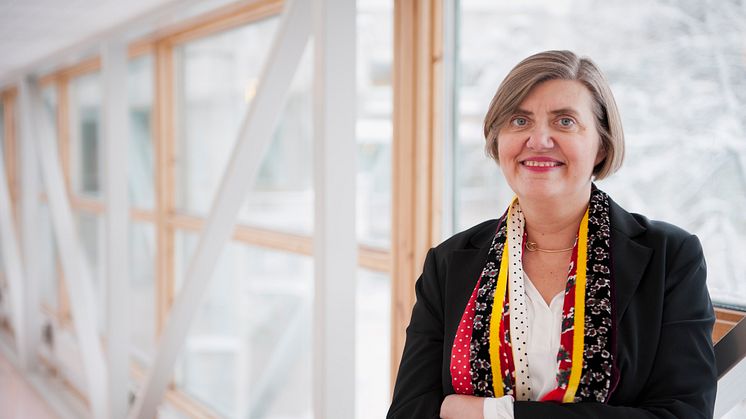 Astrid Söderbergh Widding tillträder som rektor 