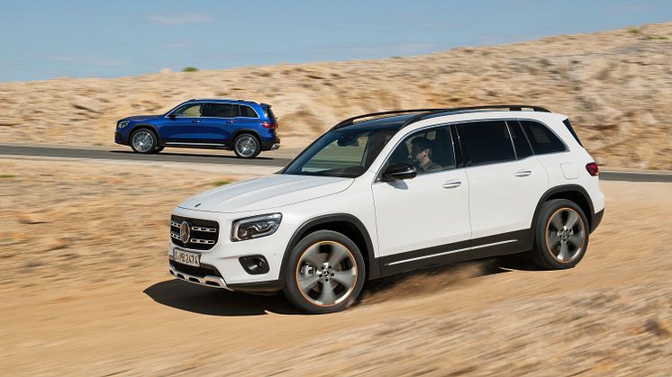 Mercedes-Benz GLB är det senaste tillskottet i det kompakta segmentet av märkets modellprogram. En suv som fått en rymlig design med drag av klassisk terrängbil. 