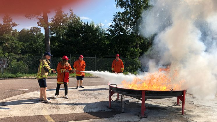 Pressinbjudan: Vi utbildar föreningar i brandskydd och säkerhet