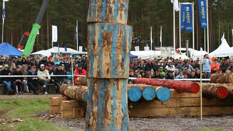Forwarder competitions at Elmia Wood