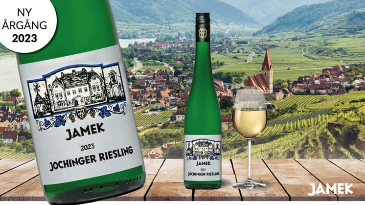 Populära Jamek Jochinger Riesling är tillbaka med ny årgång 2023!