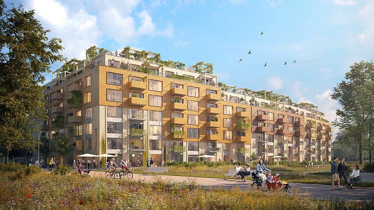 LINK Arkitektur och Volito Fastigheter vinner markanvisning för flerbostadshus i Hyllie