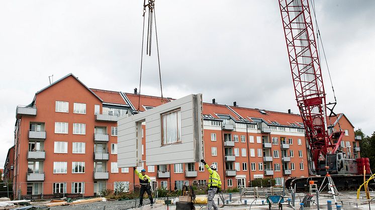 Rökfritt med utsikt när Poseidon bygger nytt i Högsbohöjd