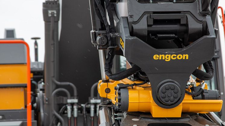 Engcon en Volvo in wereldwijde samenwerking 