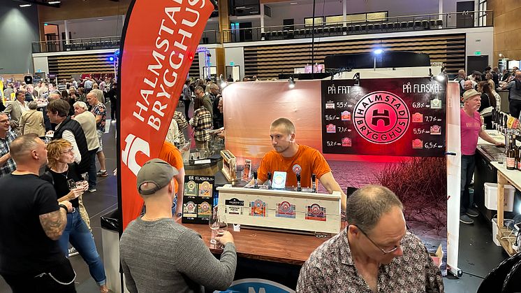 Halmstad Brygghus medverkar på Malmö Öl & Whisky Festival. Malmömässan 15-16 mars 2024.