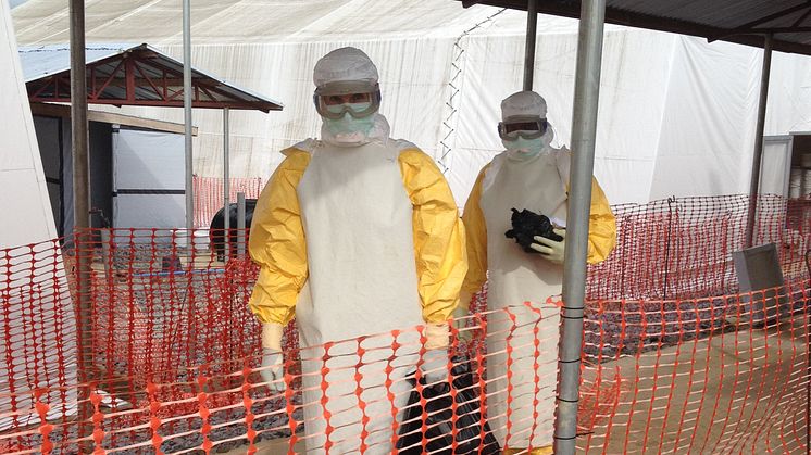 Ebola center i Bo, Sierra Leone