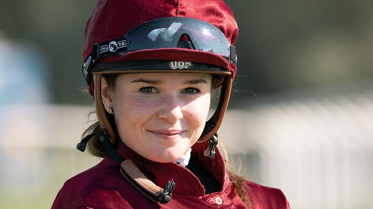 Ulrika Holmquist. Foto: Magnus Östh/Svensk Galopp