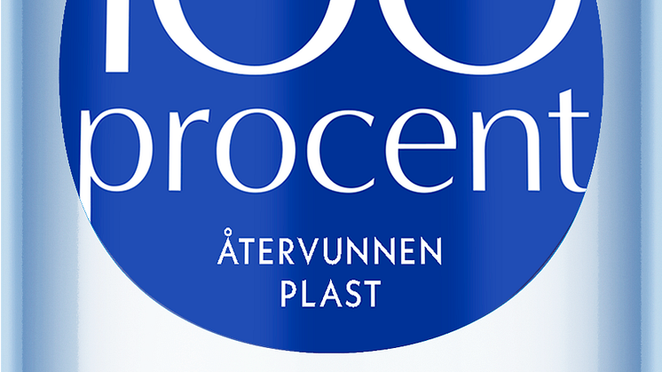 Alla Aqua d’Or-flaskor nu i 100% återvunnen plast