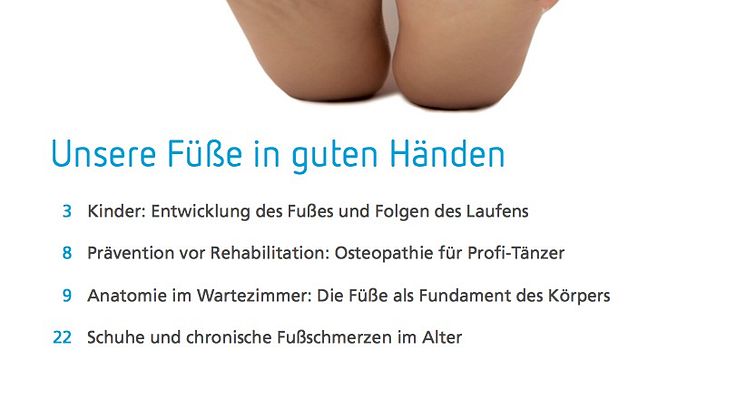 ​5. Ausgabe der Patientenzeitung „Osteopathie – das Praxismagazin“ erhältlich