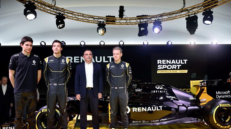 RENAULT I FORMEL 1 - INFÖR SÄSONGEN 2016