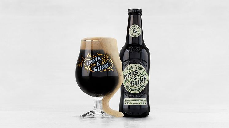 Innis & Gunn's omåttligt populära Irish whiskey cask stout är tillbaka i april!