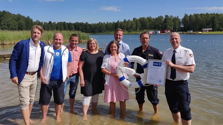 ​Nu är vi certifierade som en vattensäker kommun