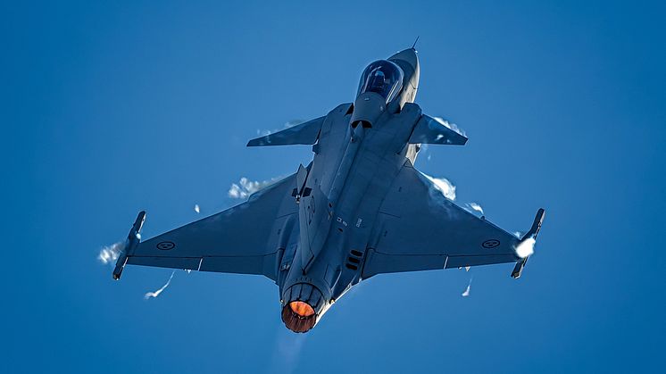 JAS 39 Gripen. Foto: Peter Eliasson