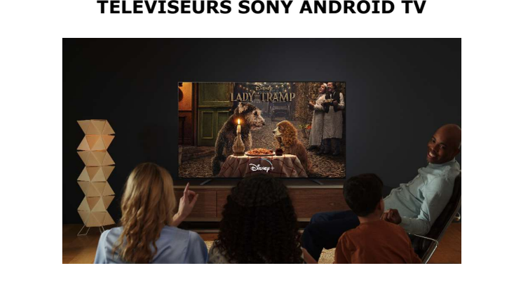 Disney+ arrive sur les téléviseurs Sony Android TV 