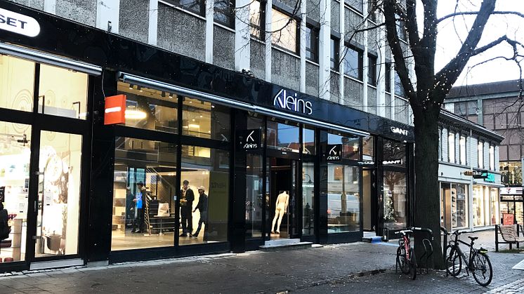 Her i Nordre gate 12 kommer Bergans brand-butikk i Trondheim. Foto: Bergans