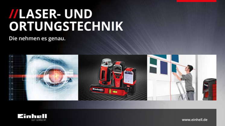 Broschüre Laser- und Ortungstechnik