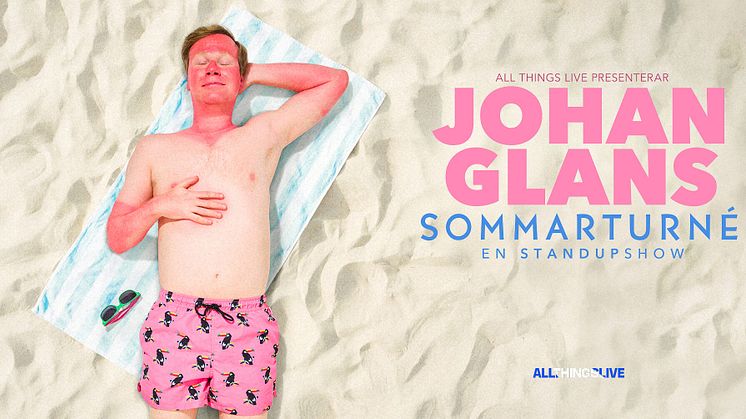 Johan Glans på stor sommarturné 2023