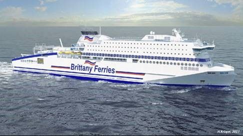 ‘Full Picture’ contract for Brittany Ferries’ new RoPax ferry ‘Honfleur’  