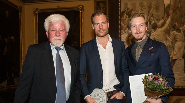 Telavox grundare Viktor Karlsson får priset Årets Grundare Syd