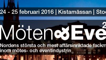 Möten & Events 2016: Nordens största fackmässa för mötes- och eventindustrin