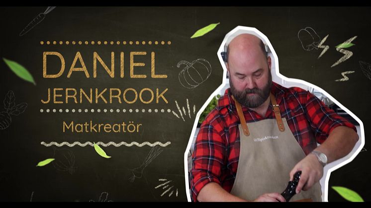 Intro för Daniel Jernkrooks matlagningskurs på VOYD