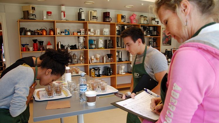 Internasjonal sertifisering innen spesialkaffe ved Norsk Kaffeinformasjon.  