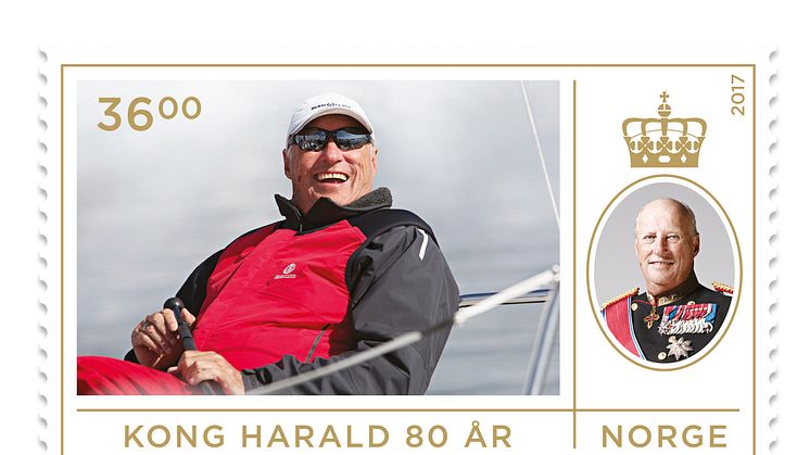 Kong Harald frimerke
