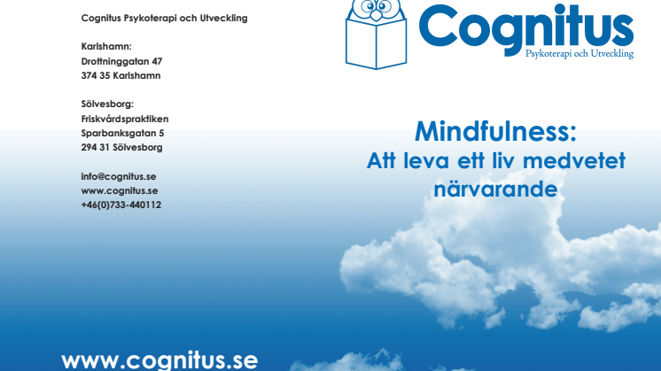 Mindfulnesskurs startar i Sölvesborg