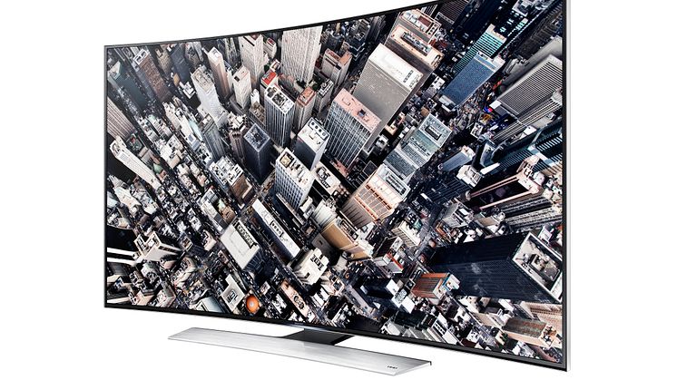 Samsung lanserar årets toppmodell – en välvd tv i Ultra HD