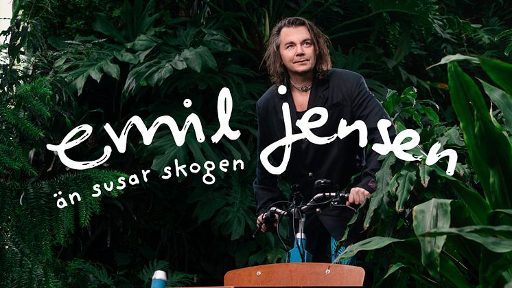 I sommar cyklar musikern och artisten Emil Jensen 400 mil genom Sverige med turnén ”Än susar skogen”.