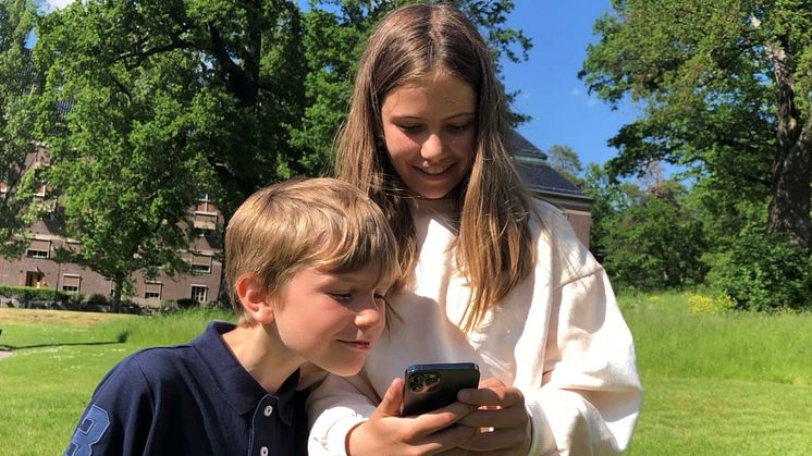 Mysteriet i parken - Barn med app