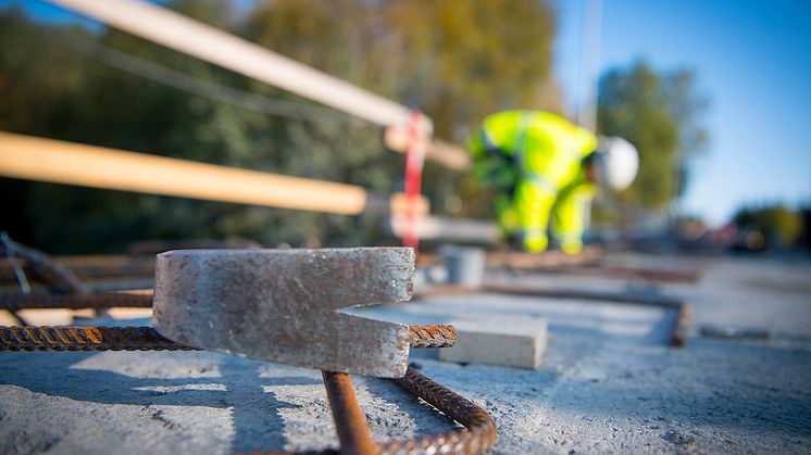 Svevia ska på uppdrag av Trafikverket byta ut två broar på E4 vid trafikplats Mehedeby. Foto: Patrick Trägårdh