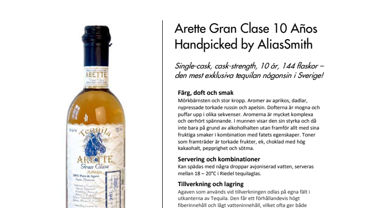 Arette Gran Clase 10 Años Handpicked by AliasSmith