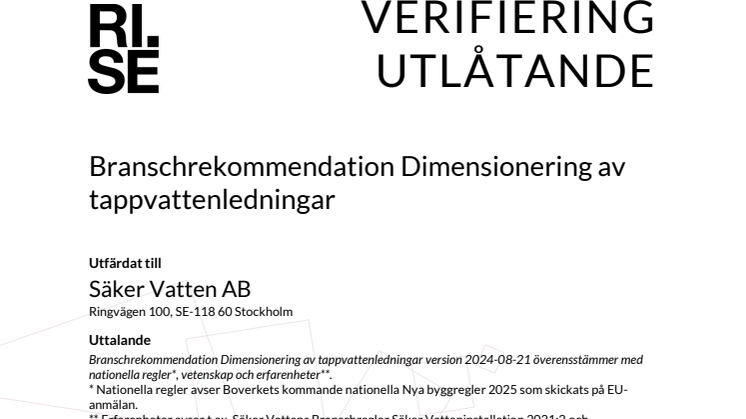 Utlåtande - verifiering branschrek dim av tappv 240823.pdf