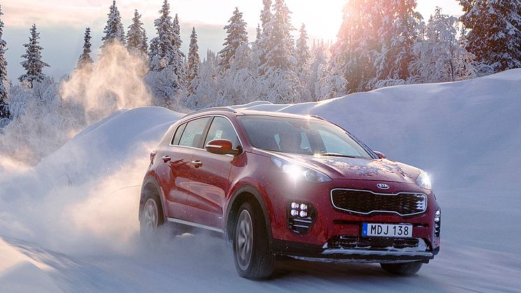 Kia Sportage bidrog till Kias rekordförsäljning under 2016.