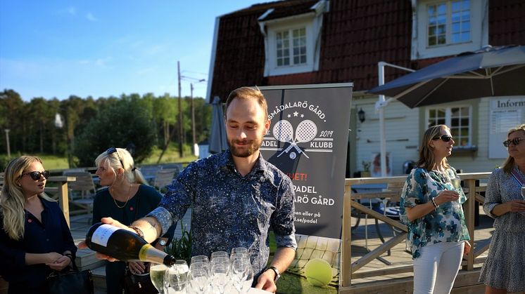 Invigningsfest för nya padelbanor, Smådalarö Gård