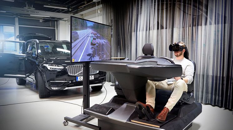 Volvo Cars Studio simulator