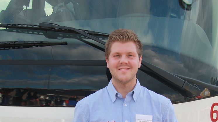 Pär Fransson från Eksjö är Sveriges bästa bussförare 2014