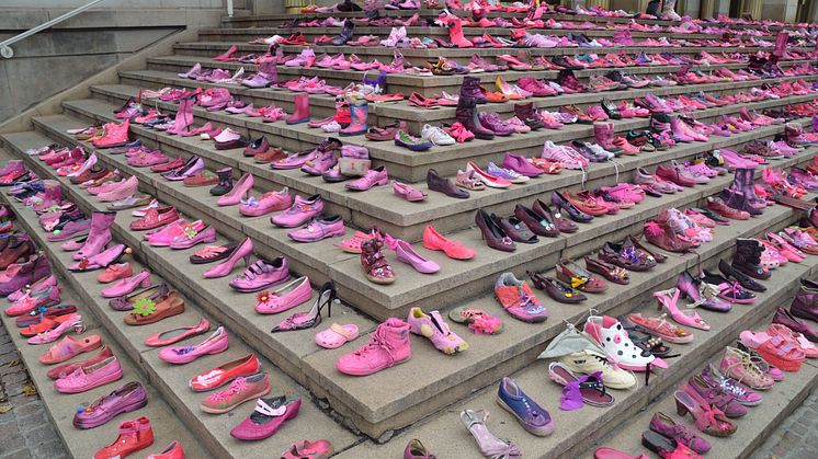 Pink Shoe Day in Leipzig