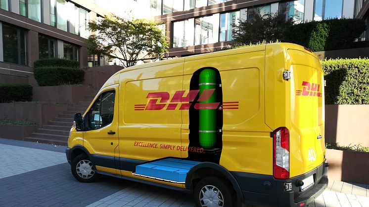 DHL og StreetScooter utvikler nye elektriske biler med hydrogenteknologi