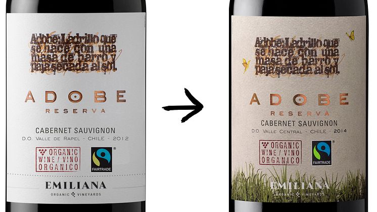 Adobe Cabernet Sauvignon - Nu i ny design!