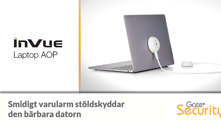 Varularm för bärbara datorer - InVue Laptop AOP